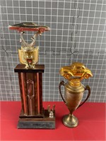 AUTO TROPHIES SMALL IS BRASS