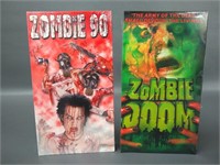2 Sealed VHS horror movies - Zombie Doom & Zombie
