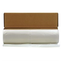 2 Boxes Husky 12'x100' Clear 6mil Plastic Sheeting