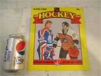 Album pour stickers de hockey vide 1987 Gretzky