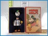 *SCHYLLING DISNEY LARGE MINNIE MOUSE WOODEN DOLL