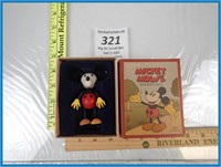 *SCHYLLING DISNEY MICKEY MOUSE WOODEN DOLL