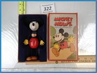 *SCHYLLING DISNEY LARGE MICKEY MOUSE WOODEN DOLL