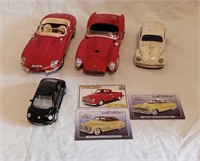 Display Cars, Automobile Information Cards