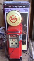 Gas pump replica radio