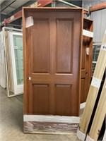 36" x 6'8" RH Prefinished Poplar Interior Door