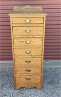 Antique wooden chest of drawers