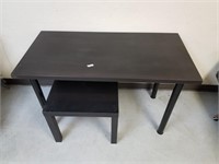 hall table or small kitchen table with side table