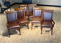 6 BOARDROOM / DINING ROOM CHAIRS*
