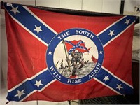 The South Will Rise Again Nylon Flag