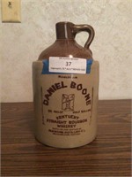 Daniel Boone Whiskey Crock 9" Tall