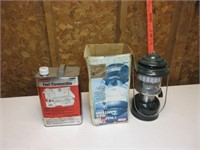 Coleman Gas Lantern w/ Partial Container of Fuel