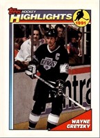 1991 Topps 201 Wayne Gretzky Highlights