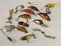 14 Vintage Fishing Lures