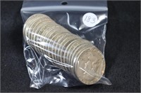 Bag Lot - Roll - Mixed Date Franklin Half Dollars