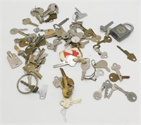 Large Collection of Keys and Locks