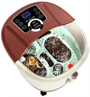 Anfan Foot Spa Massager, Brown