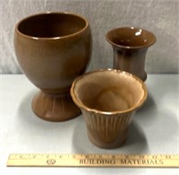 Frankoma pottery tan/Brown see description