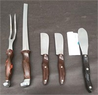 Cutco Utensils-Fork & Knife, Spreader, 2 Mini