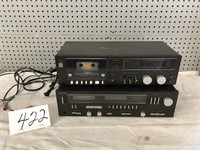 TECHNICS RECIEVER / CASSETTE PLAYER