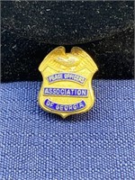 Peace officers association of Georgia pin badge