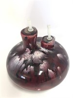 Double Wick Stunning Design Oil Lamp