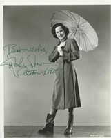 Merle Oberon signed photo