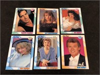 Six 1991 Star Pics Inc. Collector cards