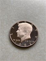 1982 Kennedy half dollar
