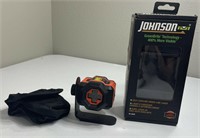 Johnson Level 30ft Cross-Line Laser Kit $95