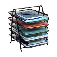 Mind Reader 5-Tier Paper Tray, Desktop Organizer