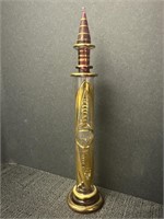 Art Deco Glass Perfume Bottle, Egyptian