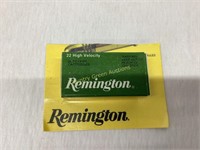 New Remington 22. Rifle Cartridges