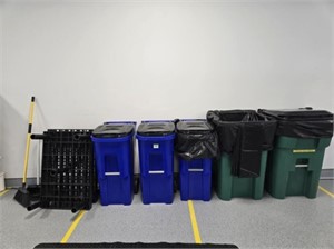 Janitorial - Trash Receptacles & Bins