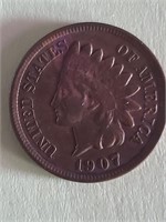 1907 Indian Head Penny