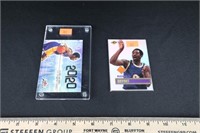 (2) Kobe Bryant Cards; 2000 Fleer Focus #228