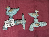 Brass Duck Spigots