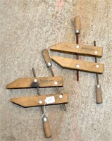 Pair of Wooden Clamps