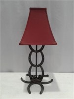 21" Horseshoe Table Lamp