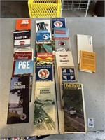 Railroad Railway Time Table Pamphlets