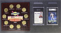 Baseball Card and Token Lot, includes 1997 Upper D