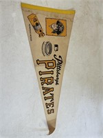Vintage 70's Nickels Pittsburgh Pirate Banner