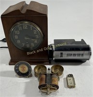 Vintage Clocks & Telephone Ringer