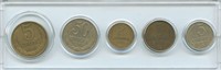 Set of Cold War Russian Coins