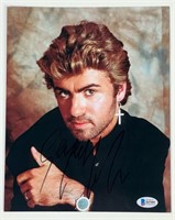 George Michael Autographed/ Signed Photograph