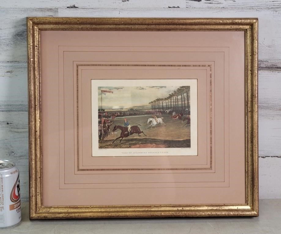Framed Art 17" × 16" F.C. Turner