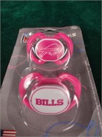 Buffalo Bills Orthodontic Pacifiers-New In Package