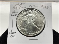 1987 1 OZ Walking Liberty Silver Dollar RARE DATE