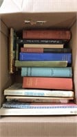 BOX OF ASST VINTAGE BOOKS