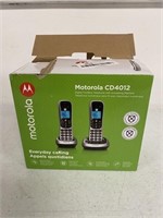 MOTOROLA CD4012 2 HANDSET ANSWERING SYSTEM